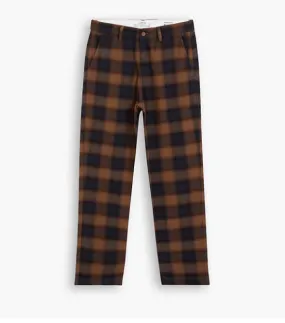 XX Chino Straight - Franco Shadow Plaid Rain Drum